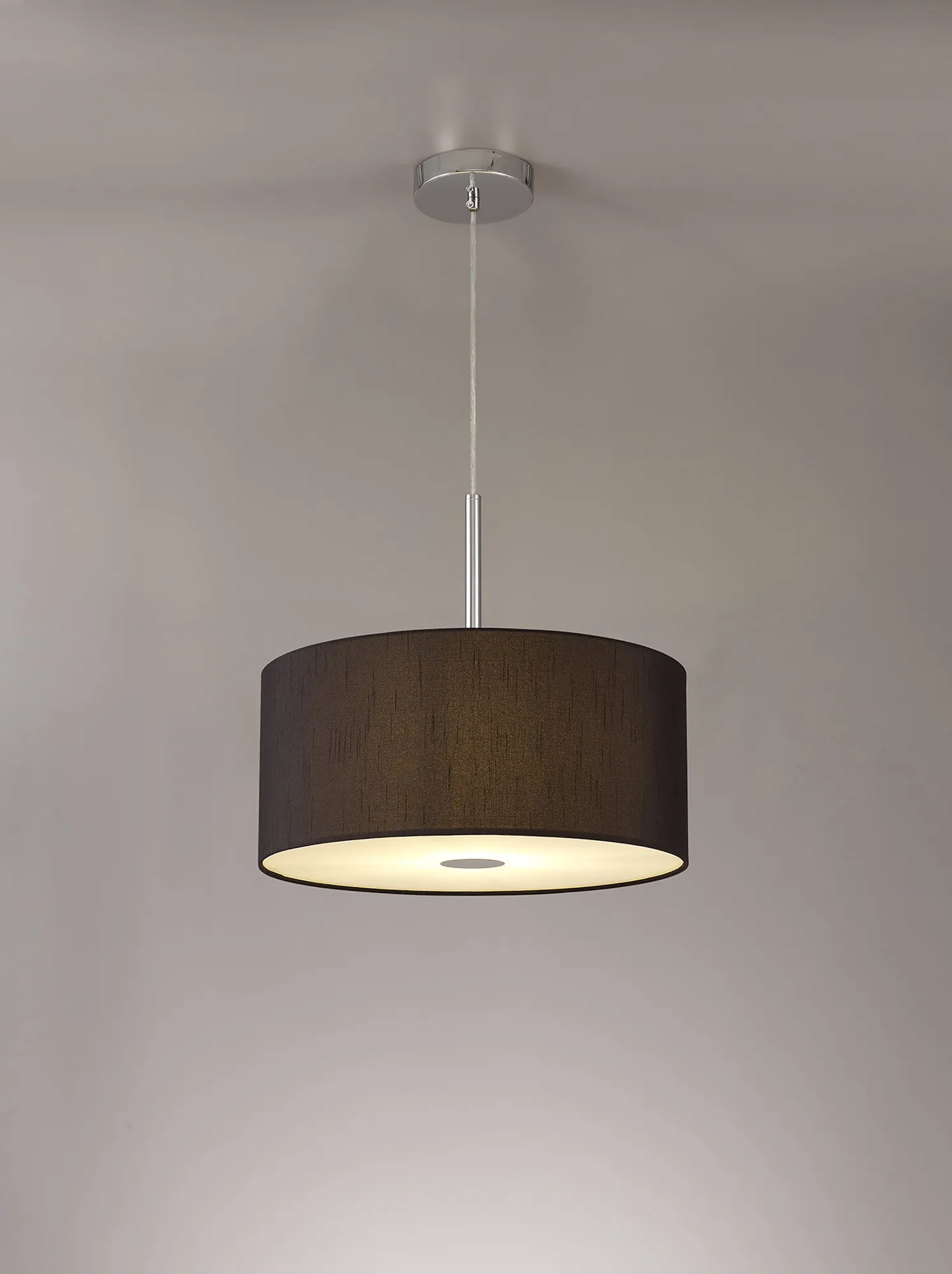 Baymont 40cm Pendant 1 Light DK0141  Deco Baymont CH BL